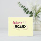 Future Mommy Tshirts und Geschenke Postkarte (Stehend Vorderseite)
