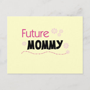 Future Mommy Tshirts und Geschenke Postkarte
