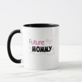 Future Mommy Tshirts und Geschenke Tasse (Links)
