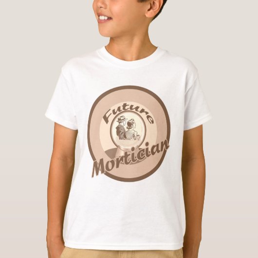 Future Mortician Kids Beruf T - Shirt (Vorderseite)