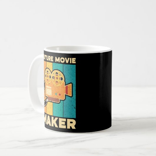 Future Movie Maker Producer Director Filmaker Kaffeetasse (Vorderseite Links)