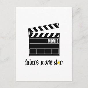 Future Movie Star Postkarte