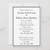 Future Mr. Monogram Elegant Wedding Einladungen (Rückseite)