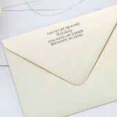 Future Mr. Script Couples Rücksendeadresse Permastempel