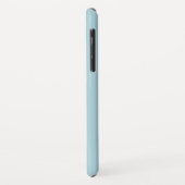 Future Mrs Blue Glow Chic Script Bride Geschenk Case-Mate iPhone Hülle (Hinten/Links)