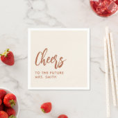 Future Mrs Boho Desert Brautparty Napkins Serviette (Beispiel)