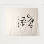 Future Mrs Brautparty Backdrop Foto Stand Wandteppich (Vorderseite (Horizontal))