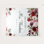 Future Mrs Brautparty Backdrop Foto Stand Wandteppich (Vorderseite (Horizontal))