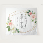 Future Mrs Brautparty Backdrop Foto Stand Wandteppich (Vorderseite (Horizontal))