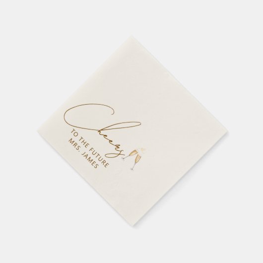Future Mrs. Brautparty napkins Serviette (Ecke)