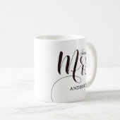 Future Mrs.Calligraphy Personalisiert Kaffeetasse (VorderseiteRechts)
