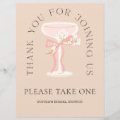 Future Mrs Champagne Labels Brautparty Favors (Vorderseite)