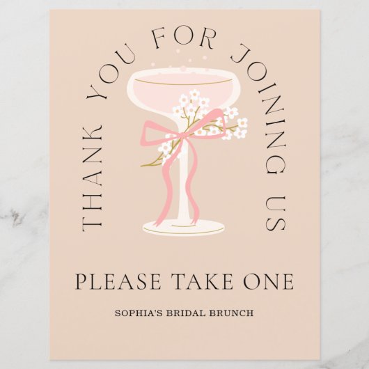 Future Mrs Champagne Labels Brautparty Favors (Vorderseite)