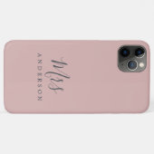 Future Mrs. Chic Script Bride Silver Pink Case-Mate iPhone Hülle (Rückseite (Horizontal))