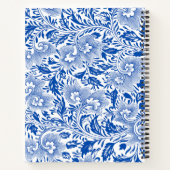 Future Mrs | Custom Blue Chinoiserie Wedding Bride Notizblock (Rückseite)