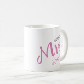 Future Mrs. Custom Name Engagement Kaffeetasse (VorderseiteRechts)