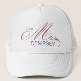 Future Mrs. Customizable Hat Truckerkappe