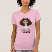Future Mrs. Davis Wedding Cartoon T-Shirt (Vorderseite)