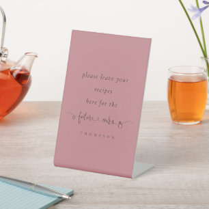 Future Mrs Dusty Rose Brautparty Rezepte Hier Sockelschild