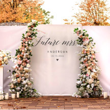 Future Mrs Elegant Calligraphy Brautparty