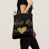 Future Mrs Gold and Black Wedding Party Bag Tasche (Von Nahem)