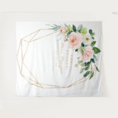 Future Mrs Gold Brautparty Backdrop Foto Stand Wandteppich (Vorderseite (Horizontal))