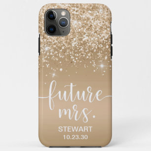 Future Mrs Gold Glitter Case-Mate iPhone-Hülle iPhone Hülle
