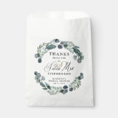 Future Mrs. Greenery Brautparty Vielen Dank Geschenktütchen (Vorderseite)