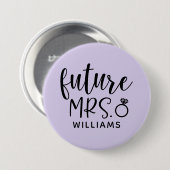 Future Mrs Junggeselinnen-Abschied Button (Vorne & Hinten)