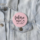 Future Mrs Junggeselinnen-Abschied Button (Beispiel)