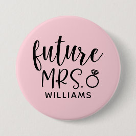 Future Mrs Junggeselinnen-Abschied Button