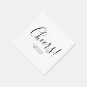 Future Mrs Modern Brautparty Napkins Serviette (Ecke)