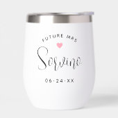 Future Mrs Personalisiert Black Script Name Weddin (Links)