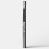 Future Mrs Silver Glitzer Case-Mate iPhone Case (Rückseite / Links)