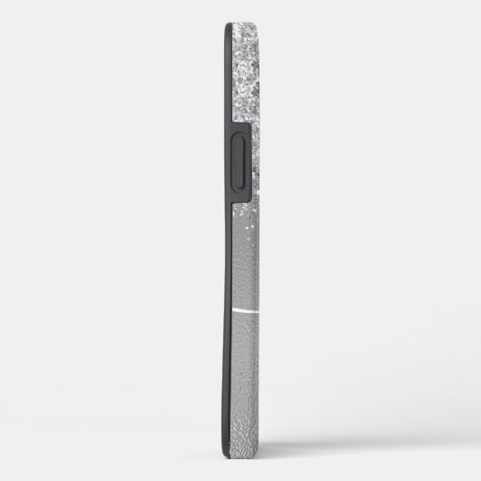 Future Mrs Silver Glitzer Case-Mate iPhone Case (Rückseite / Rechts)