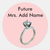 Future Mrs. Stickers (Vorderseite)
