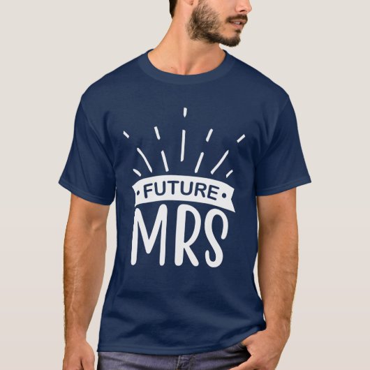 Future Mrs Wedding Party and Junggeselinnen-Abschi T-Shirt (Vorderseite)
