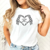 Future Mrs Women Shirts Gothic Skeleton Hands