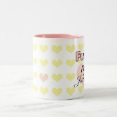 Future Mrs. Zweifarbige Tasse (Mittel)