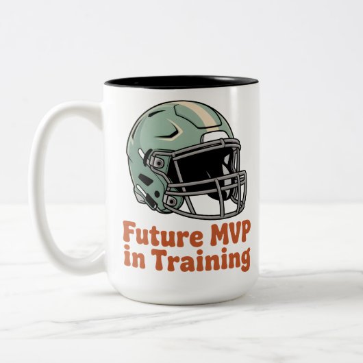 Future MVP In Training Zweifarbige Tasse (Links)