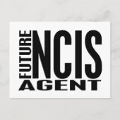 Future NCIS Agent Postkarte (Vorderseite)