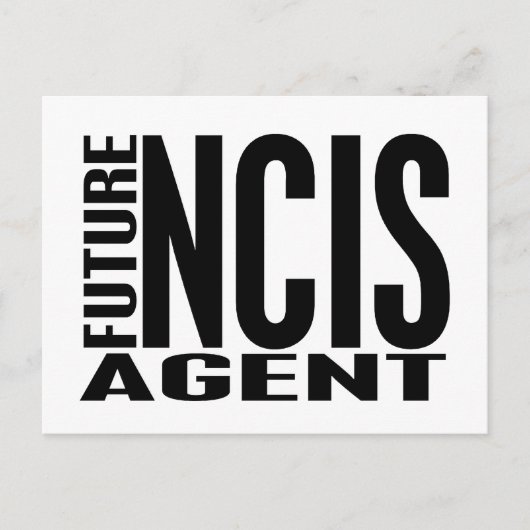 Future NCIS Agent Postkarte (Vorderseite)