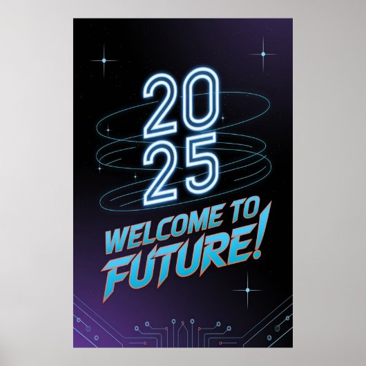 Future Neon Poster (Vorne)