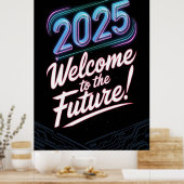 Future Neon Poster (Küche)