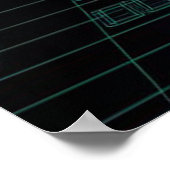 Future Neon Poster (Ecke)