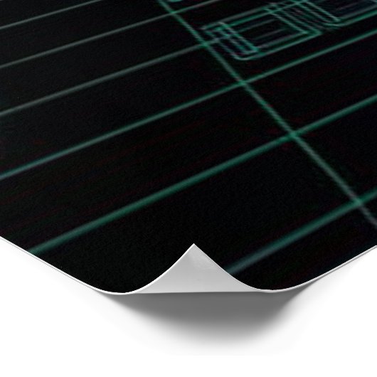 Future Neon Poster (Ecke)