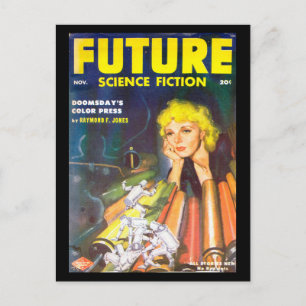 Future November 1952_Pulp Art Postkarte