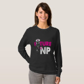 Future Np Funny Nursing Student T-Shirt (Vorne ganz)