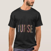 Future Nurdent Leopard Nursing School T-Shirt (Vorderseite)