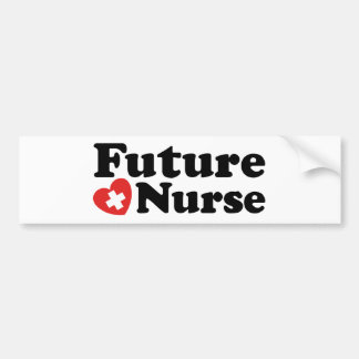 Future Nurse Autoaufkleber